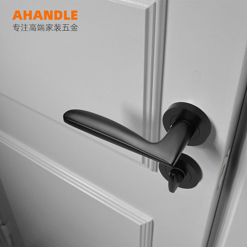 隐形门锁单面锁暗门暗锁隐藏卧室门锁背景墙门拉手锁隐藏门锁把手