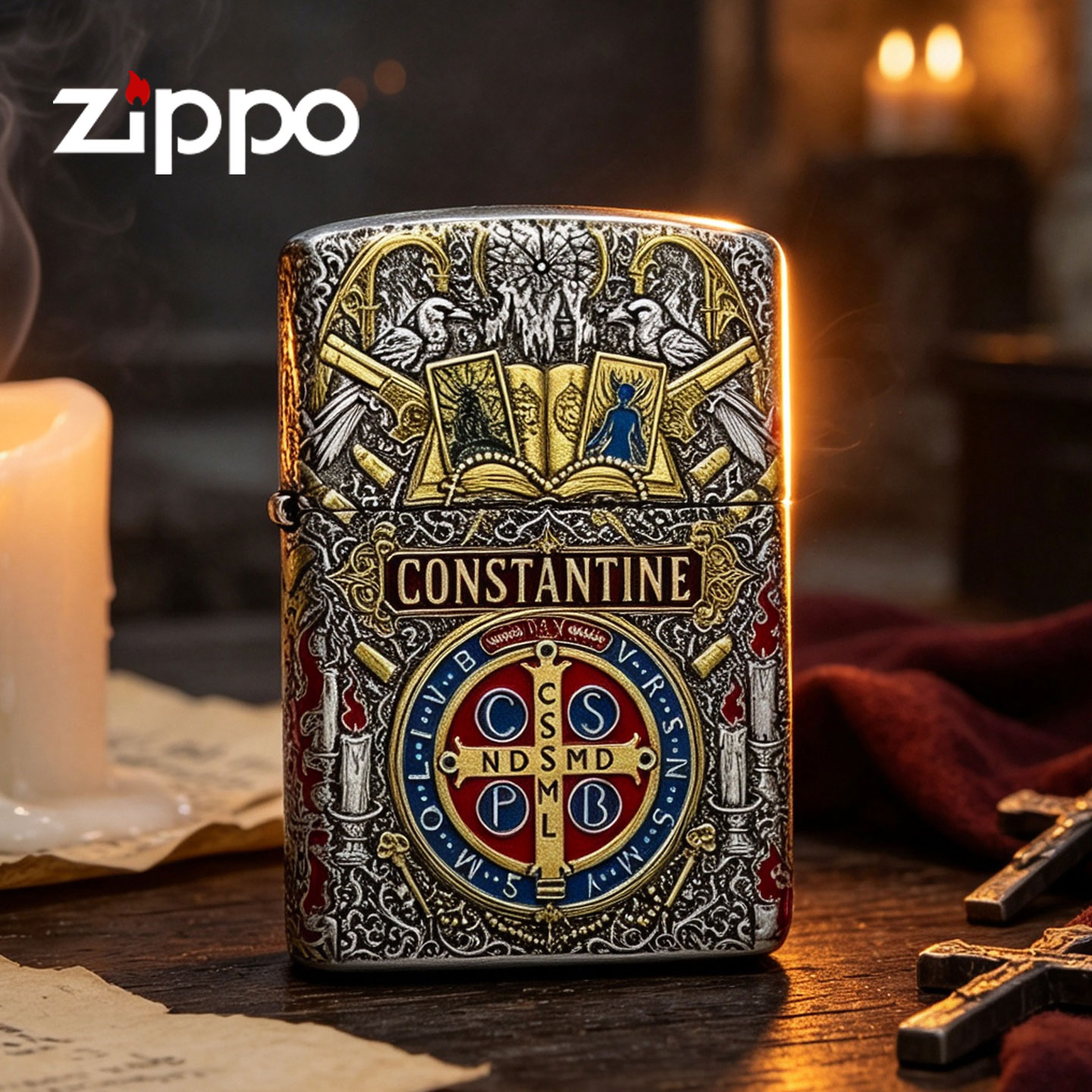 正版Zippo/之宝打火机节日礼物