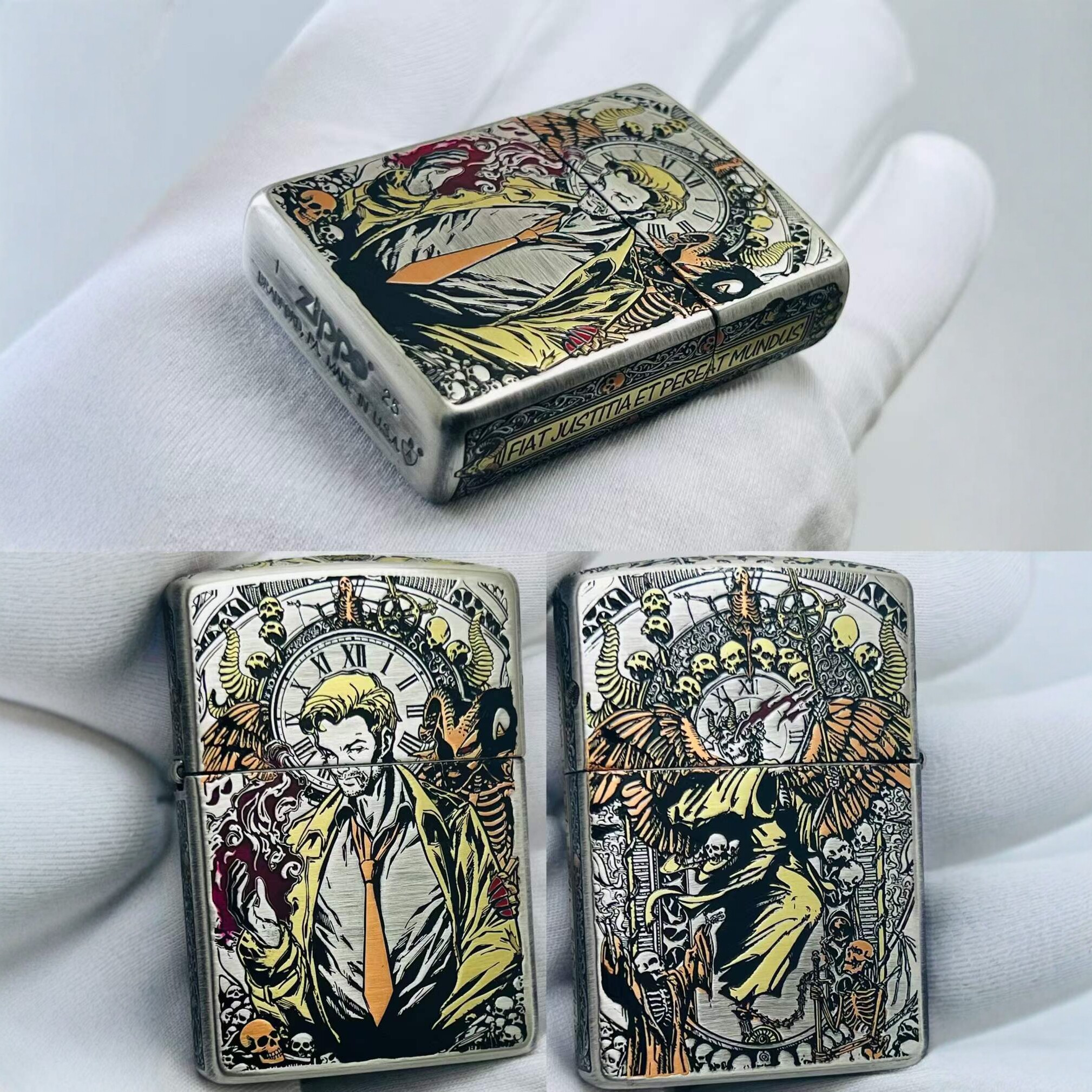 正品Zippo芝宝防风煤油打火机
