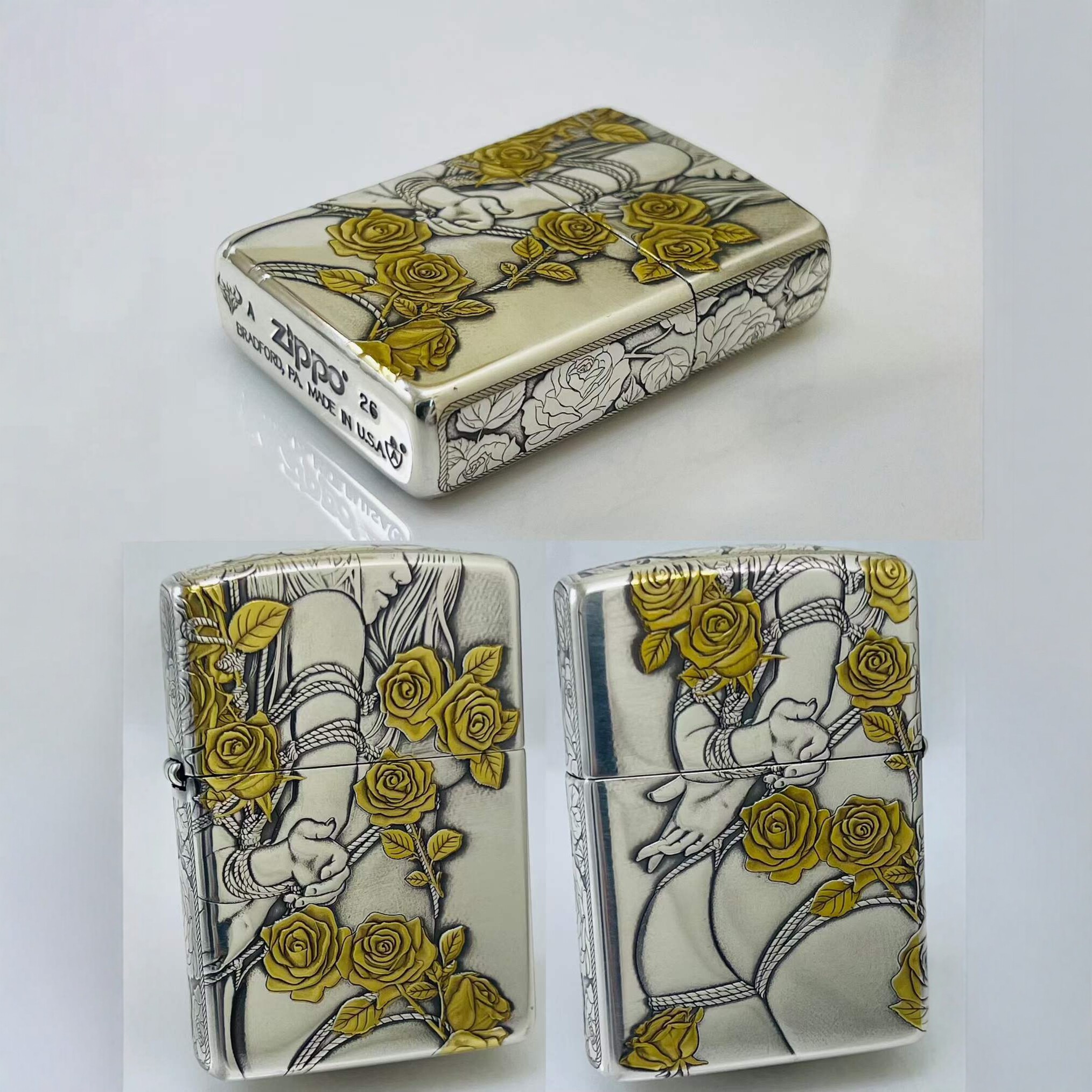 正品Zippo芝宝防风煤油打火机