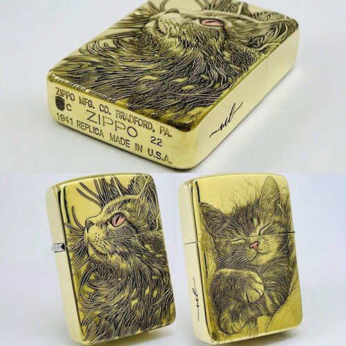 正品Zippo芝宝防风煤油打火机
