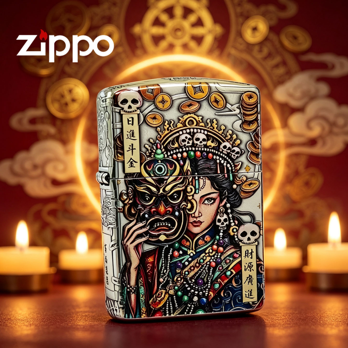 正版Zippo/之宝打火机节日礼物