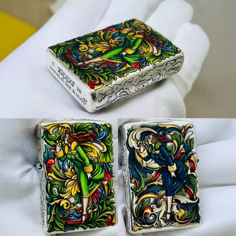 正品Zippo芝宝防风煤油打火机