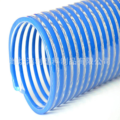 山东潍坊pvc塑筋软管pvc塑筋波纹水管磨损耐负压内径50 75 100mm