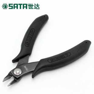 75102 世达五金工具强力型防静电手柄斜口钳斜嘴钳偏口钳斜口剪钳