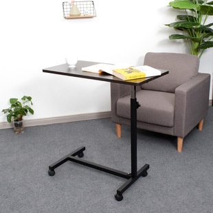 可升降调节单人学习桌 办公桌电脑桌 厂家批发B04 1可移动床边桌
