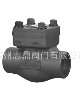 H61H/Y-1.6MAP-10.0MAPA105锻钢焊接止回阀高强度高稳定性800磅