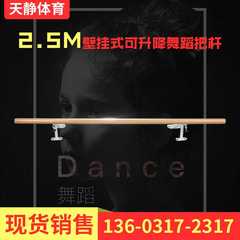 壁挂式家用专业升降式舞蹈房把杆学校专用压腿杆体育健身器材用品