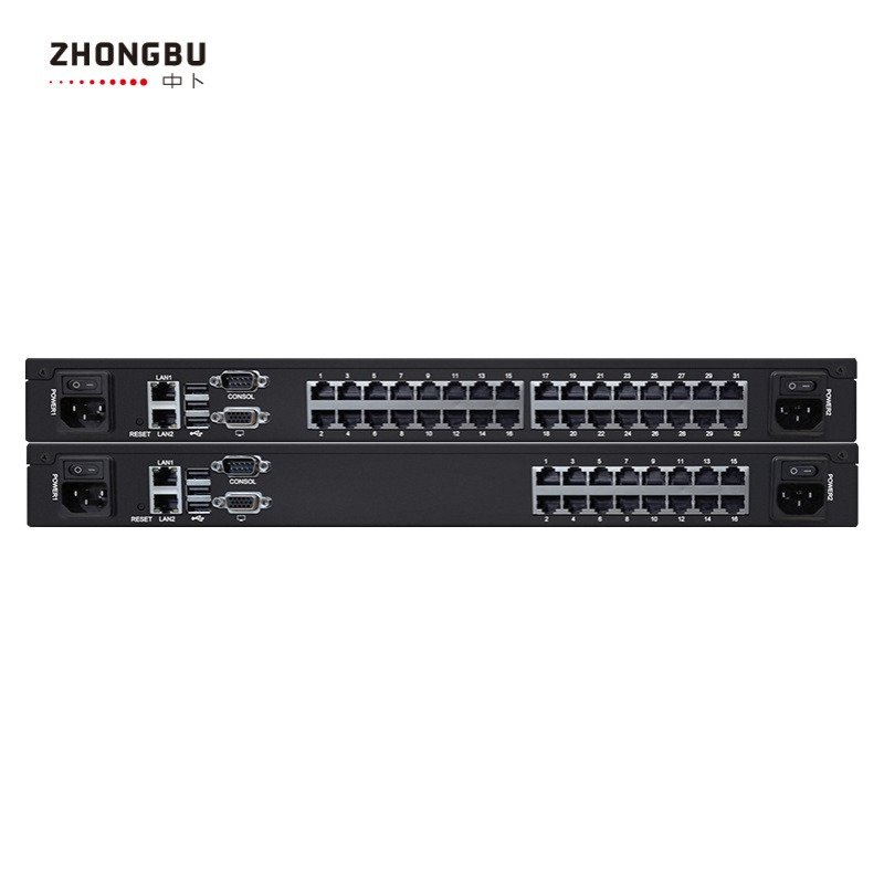 数字KVM切换器 2远程用户IP远程控制数字切换器32口KVM-over-IP