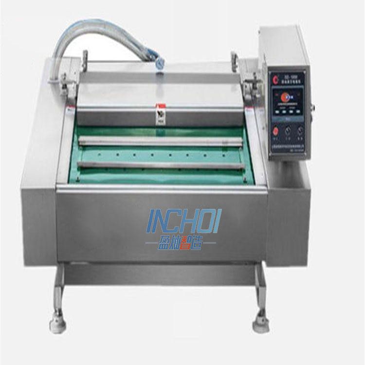 滚动式真空包装机 连续式真空粽子包装机玉米包装设备 年糕包装机