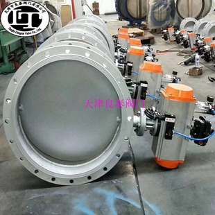 DN400不锈钢通风蝶阀 气动蝶阀D641W-6P通风阀 专业阀门厂家直供