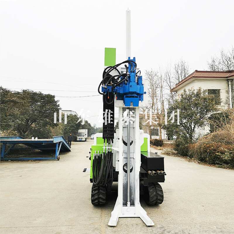 新一代环境取样钻机30米履带直推取土钻机企业环境调查项目采样