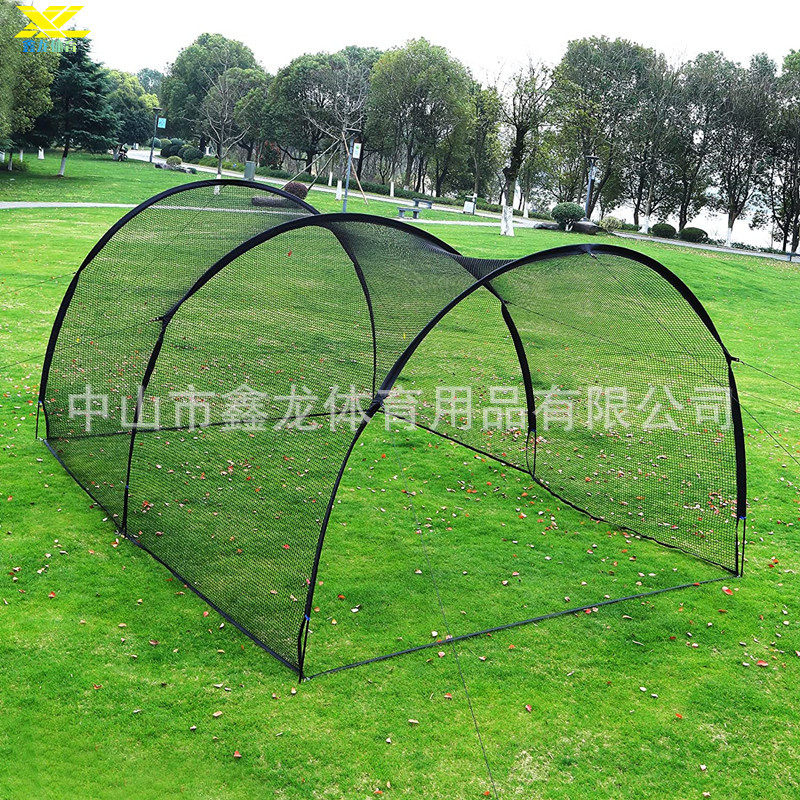 便携式22英尺棒球垒球击球笼 户外庭院训练打击笼 棒球击球练习网,模玩/动漫/周边/娃圈三坑/桌游,文化/体育周边,淘宝优惠券,粉丝福利购,淘宝优惠卷