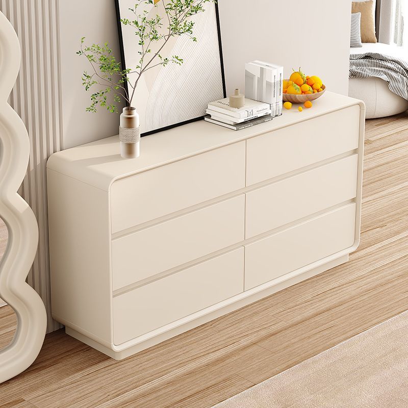 2025新款奶油风五六斗柜