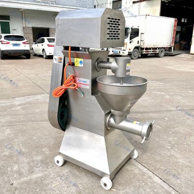 *大型强力鸡胸肉绞肉机 日产量1000-1500KG解冻肉绞肉机3/4/5/6MM