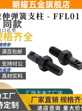 FFL01-D4/D5/D6 8 拉伸弹簧支柱 带开口缺口型-L15/L20/L25 30 40