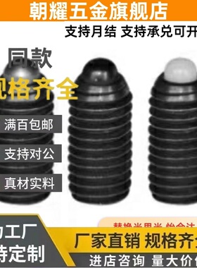 ZAX01-M5/02 03 04 11 12 14-M4M6 M8 M10 M12 M16定位珠柱塞ZAF