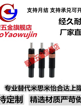 ZAW01平头型弹簧柱塞PJLF 5/6/8/10-3/5/10系列定位销柱塞销钉
