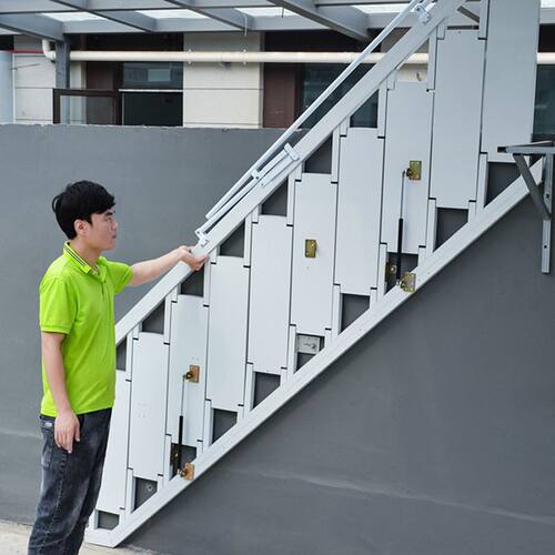 楼梯折叠梯子加厚结实家