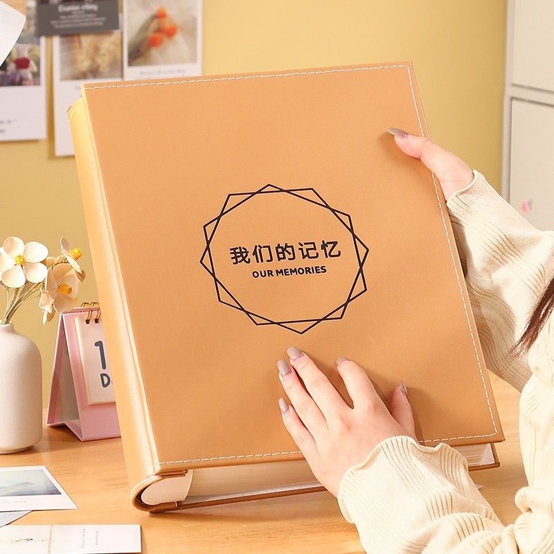 相册本纪念册家庭版大容量插页式6寸情侣款影集800张竖版