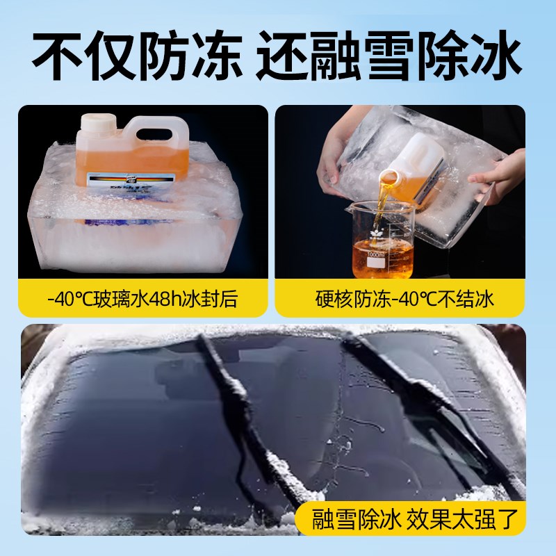 玻璃水汽车去油膜挡风玻璃油膜清洁剂除油馍去除剂清洗剂镀晶防雨