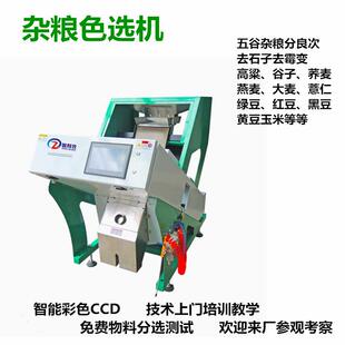 杂粮色选机小麦芝麻色选机豆类玉米筛选机花生分选精选机去石机