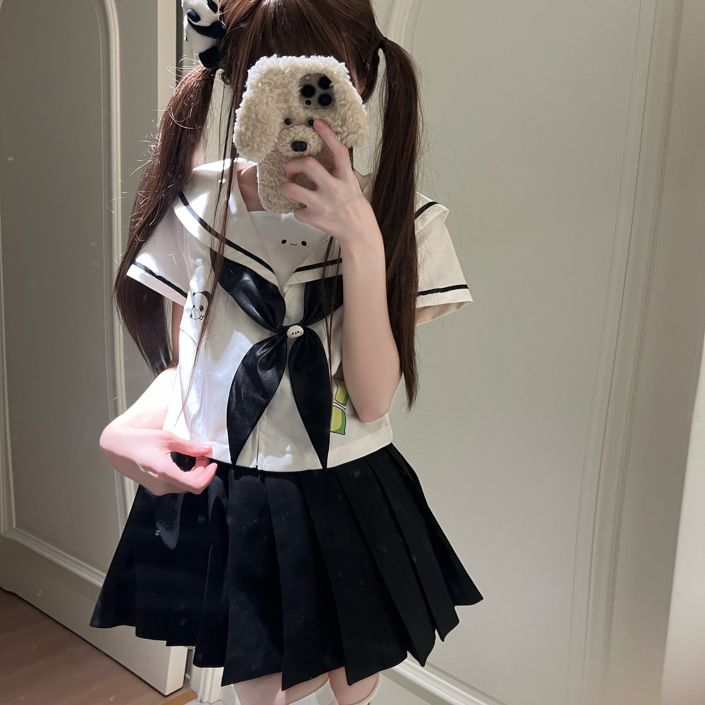 原创宅熊】Kjk水儿Lli宅系可爱款【宅J短手服女服ota软妹