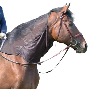 防蝇虫马脖子保护套 透气舒适 马术用品 马脖套