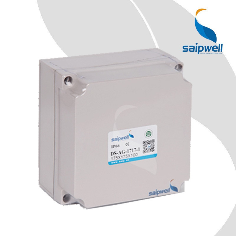 斯普威尔175*175*100mm防水盒 ABS工程塑料配电盒 IP67防水接线盒