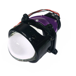 lens projector luces LED H4通用型LED汽车透镜大灯3寸universal