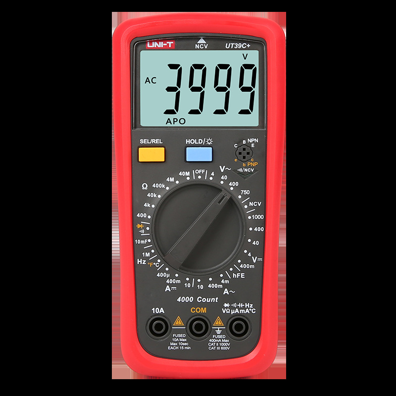 UNI－T/优利德 数字万用表 UT39C+ 原厂保修 可开票