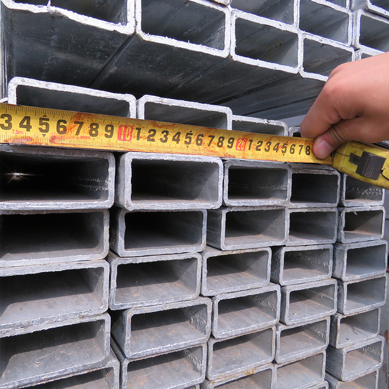 现货供应Q235B热轧光亮矩形管 幕墙方管 黑退管20*60*2.0无缝方管