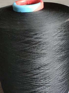 厂家直销150D/48F锁边机专用丝线 黑色白色低弹丝撬边线拷边线