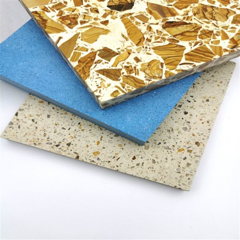 人造水磨石无机水磨石地砖台面板墙酒店商场学校合成石