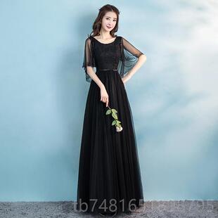 正品钢202宴5新款演出晚礼服裙合团会年会主唱持人长款敬酒服表演