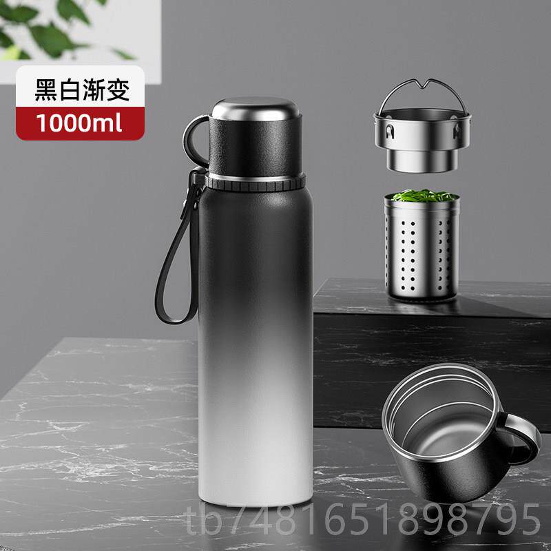 正品保大容量温杯男款定制茶离泡分茶杯子316不锈钢水水杯壶2025