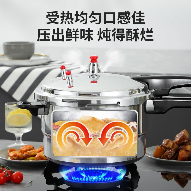 德国进口精工高压锅燃气电磁炉通用家用柴火明火压力锅安全商用小