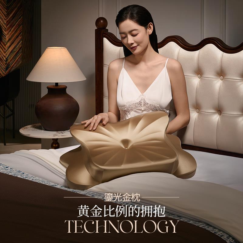 【奢享版】零点记忆贵妇蝴蝶枕超柔软支撑零压力慢回弹记忆棉枕头