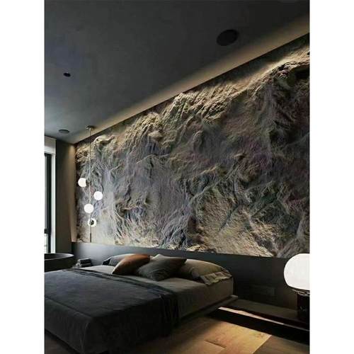 整墙定制轻质大板pu石皮蘑菇石文化石山岩仿真石材容积岩壁背景墙