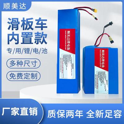 电动滑板车外挂包车梁内置定制尺寸24V36V48V60V20AH电动车锂电池