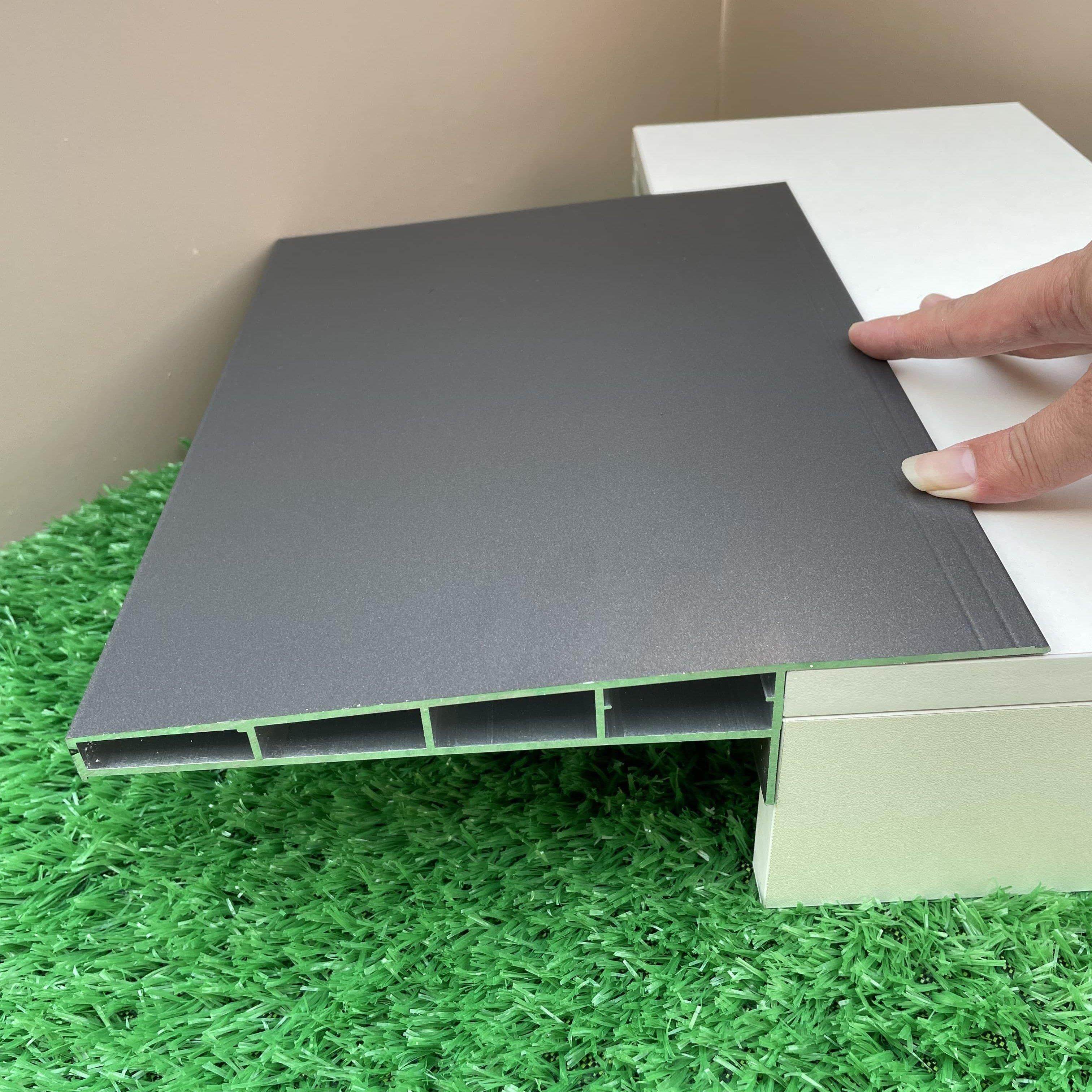 别墅自建房户外窗套铝合金门套线挡水防水滴水窗台板一体成型简窄