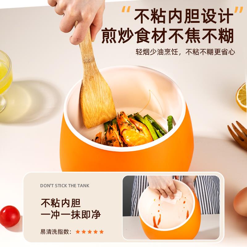 多功能电饭煲2人电饭锅家用煮饭迷你小功率不粘电火锅宿舍汤小锅