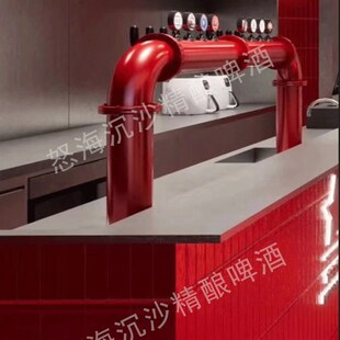 精酿啤酒设备一体机打酒机鲜啤机器商用风冷机水冷机生啤扎啤机