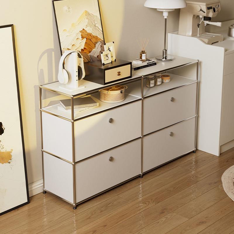 中古usm不锈钢餐边柜模块组合柜客厅电视柜收纳储物柜子置物斗柜