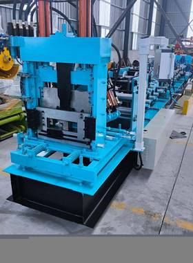 无极切断C型钢机设备C型钢成型机光伏支架生产机器