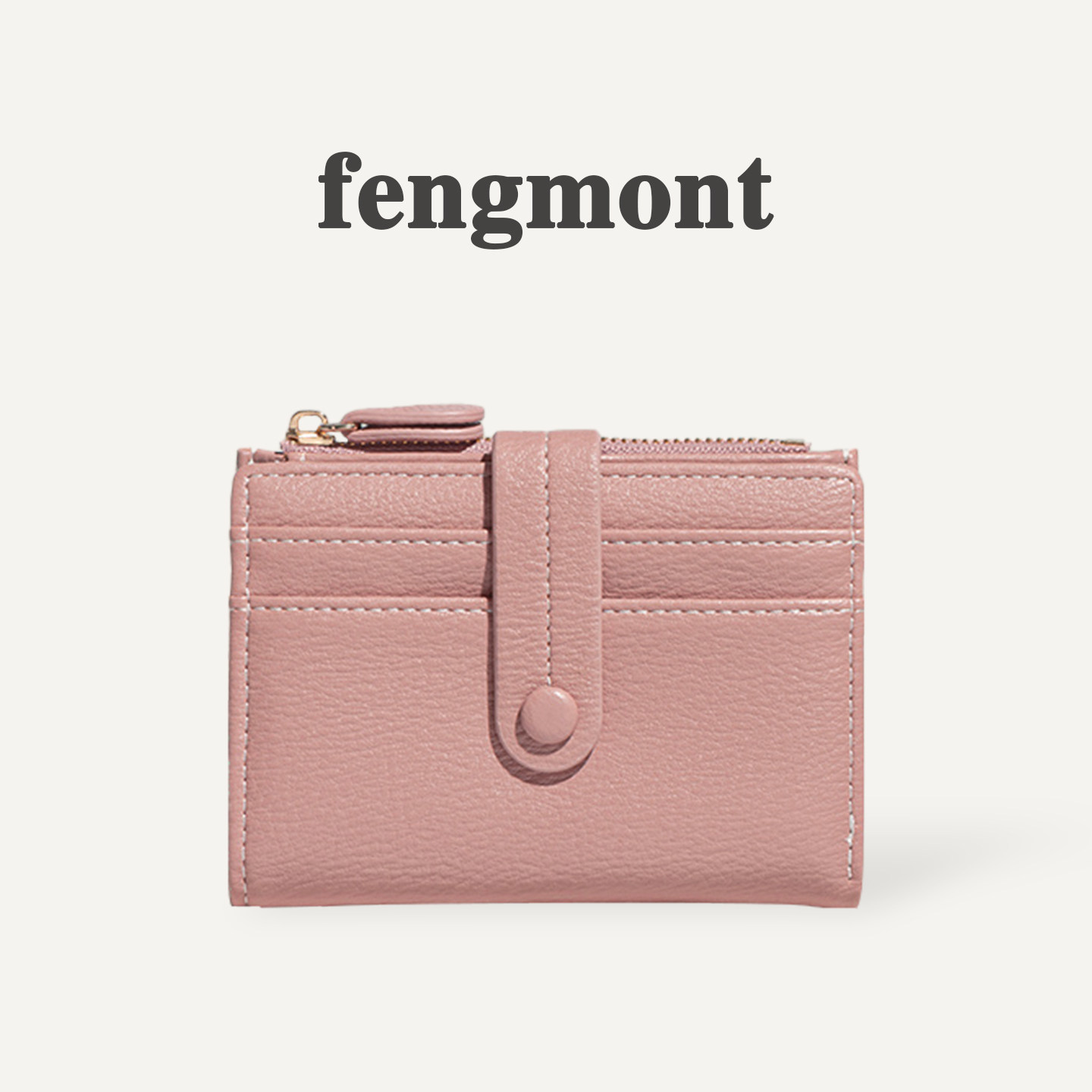 时尚韩版钱包女款2026新款小巧多卡位拉链卡包证件收纳包小零钱包