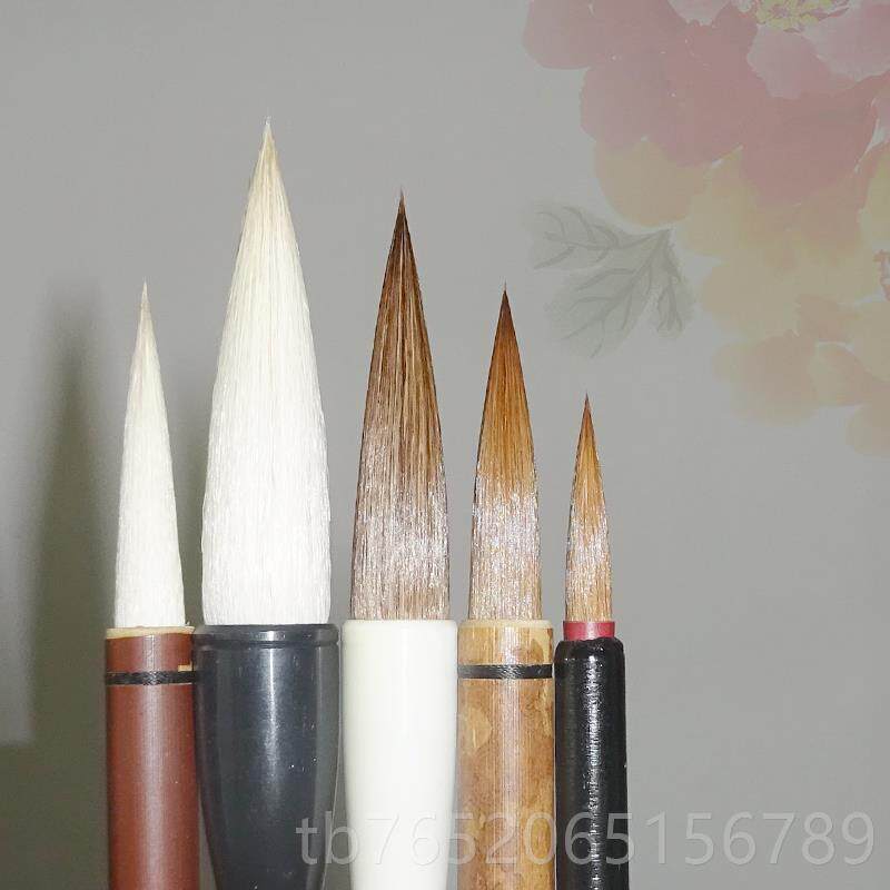 正品国画法入门毛笔套装戴月轩初学书绘画 狼 毫毫毛笔山水兰竹笔