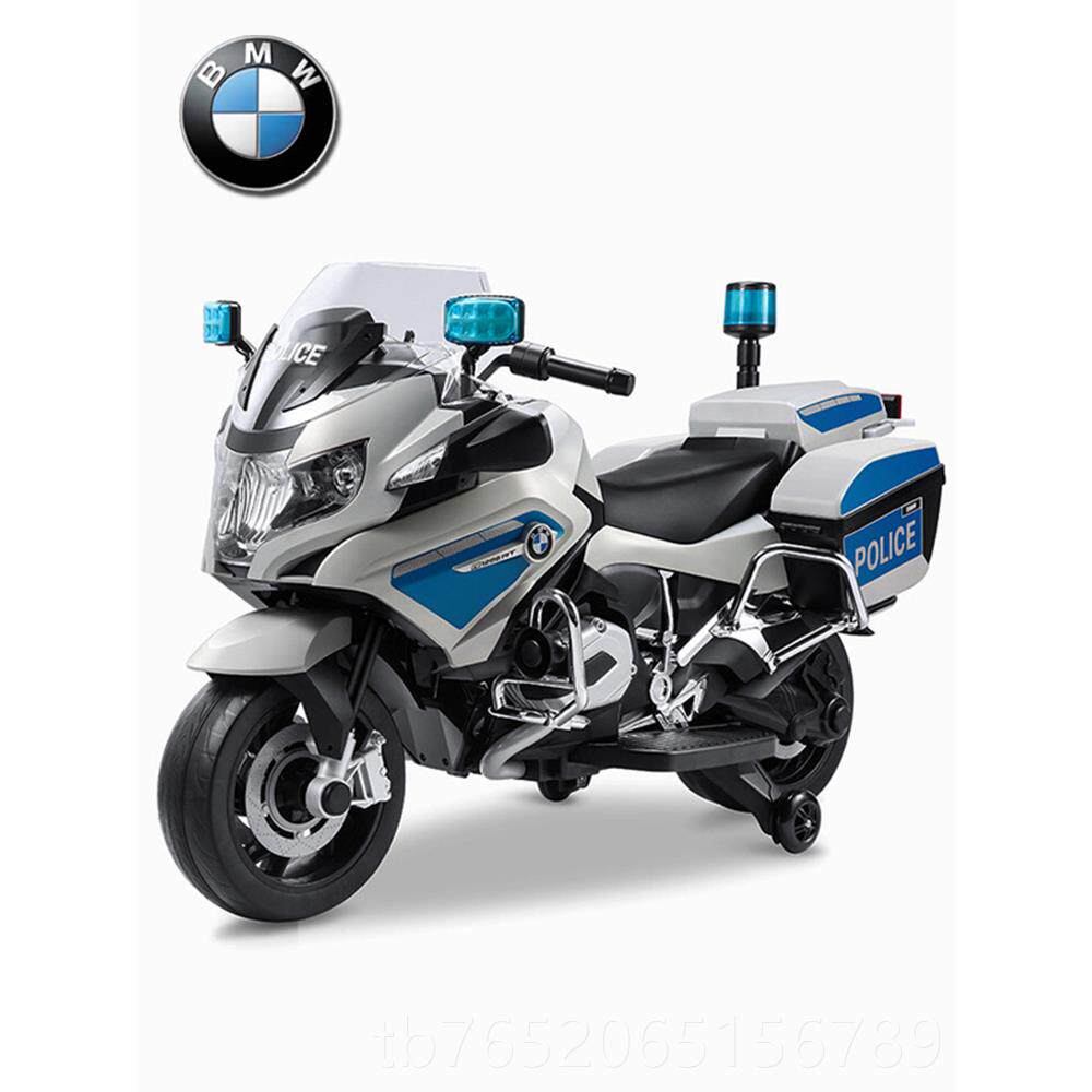 正品坐圣儿宝马儿童电动托车四轮摩宝宝3-贝6岁汽车可双人小孩