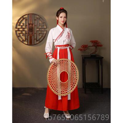 正品武蹈服侠风汉服女中风国女侠古装古风骁的演出侠客雪龙吟古典