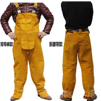 正品保牛皮作服电焊防护烫服牛皮衣劳服防耐磨耐高工温防火防飞溅